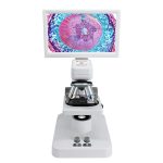 Microscopio Quasar Digital Qm12 con pantalla LCD con WIFI