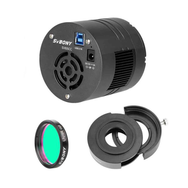 Kit Cámara Especializada para astrofotografía IMX533 +Filtro de doble banda de 7 nm  1,25 + Porta Filtro SV605CC